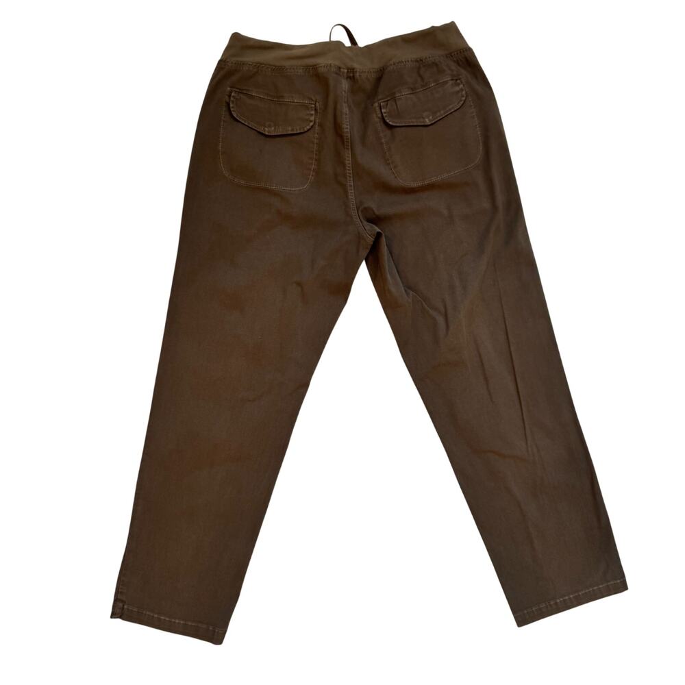 XCVI Utility Pants Cotton Brown Women’s Medium Casual Cozy Gorpcore Minimalist - Picture 2 of 16